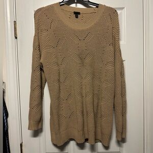 Tan Knit Sweater. Torrid.